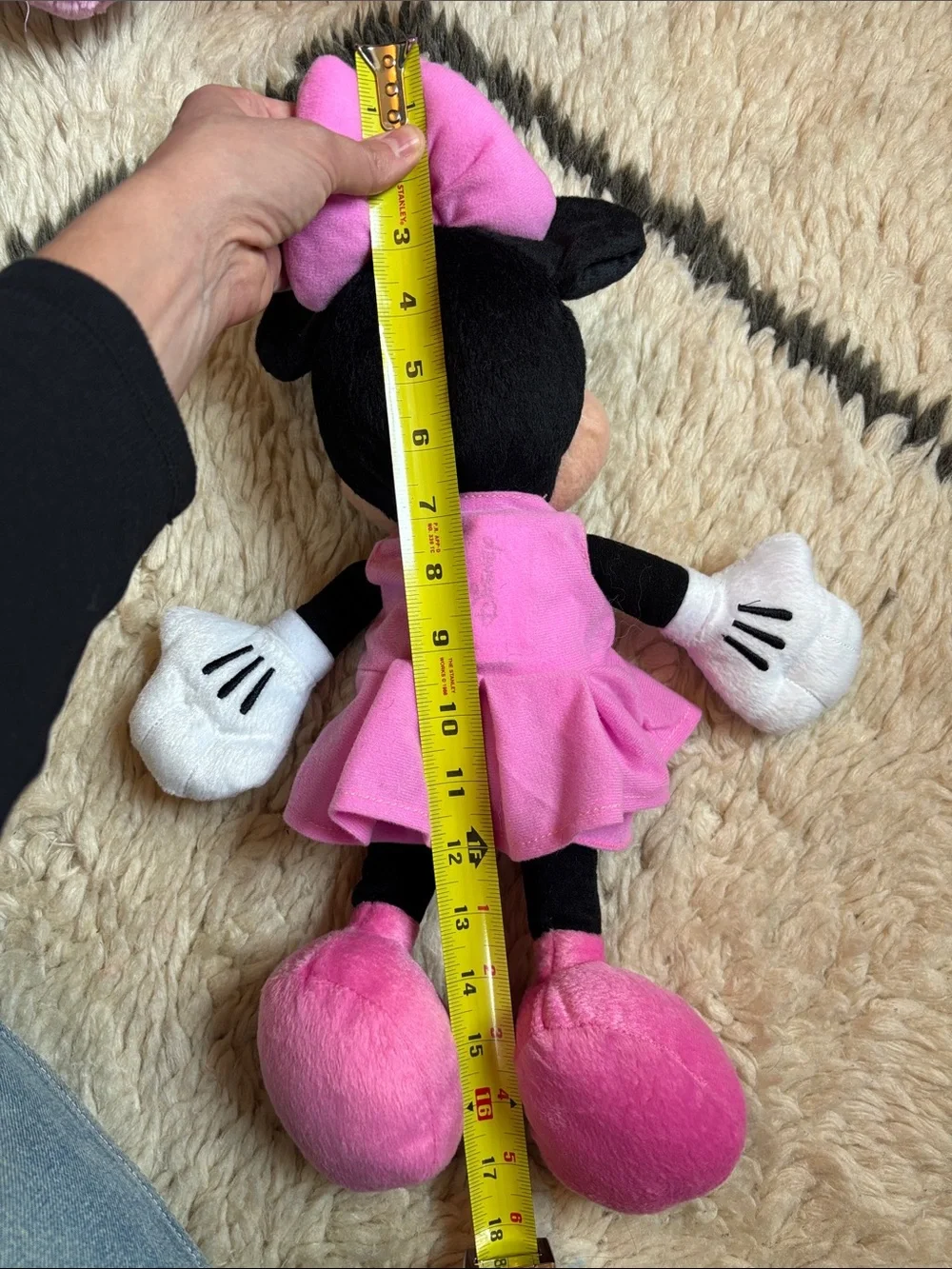 Disney Minnie Mouse Plush Toy - Pink Bow & Dress